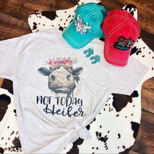 🌵🐮Women’s graphic tee “not today heifer” 🌵🐮